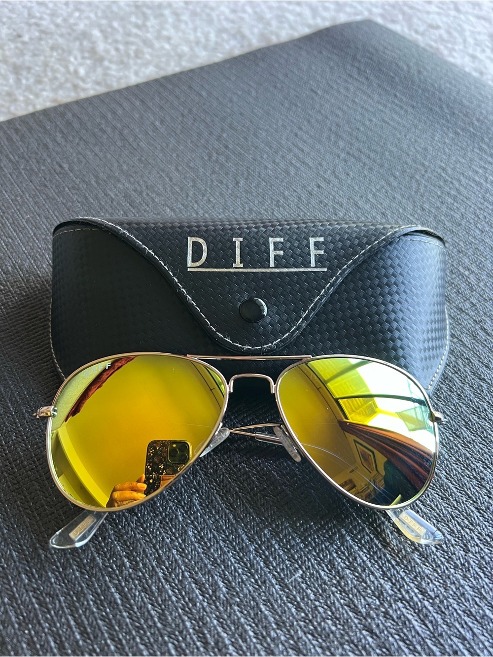 Diff Aviator Sunglasses  - Like New